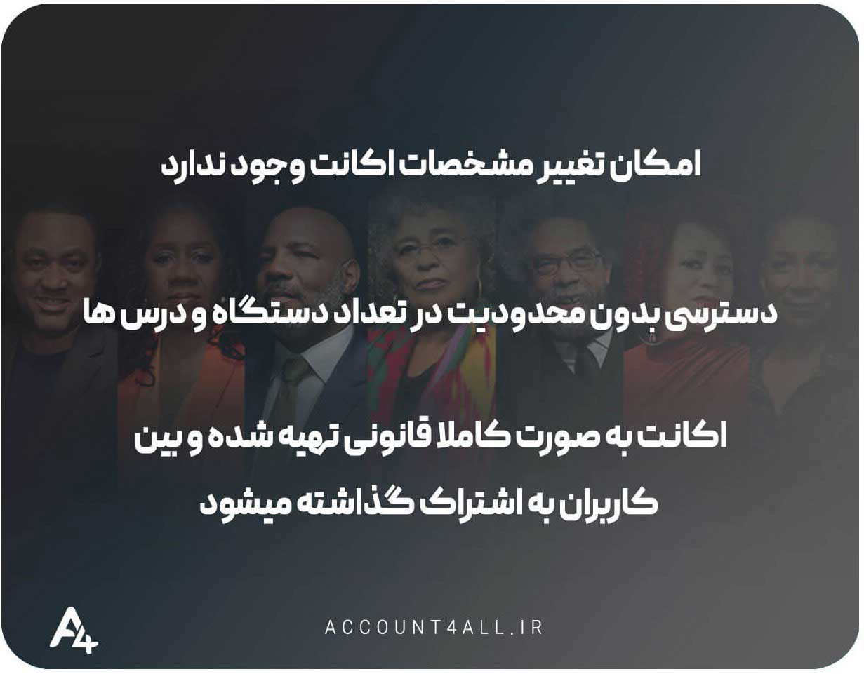 اکانت MasterClass