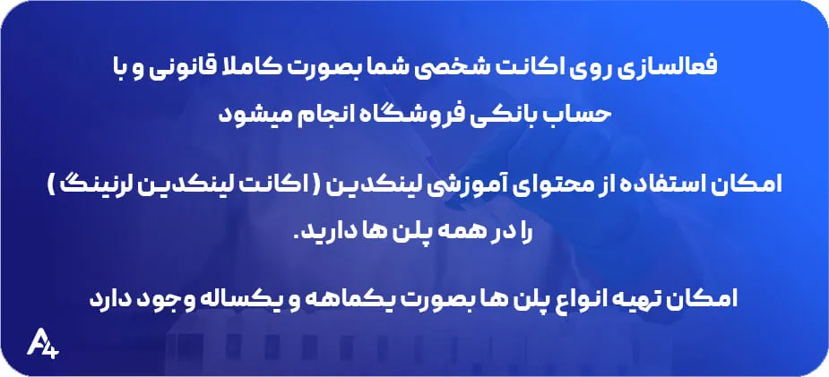 خرید اکانت لینکدین پرمیوم