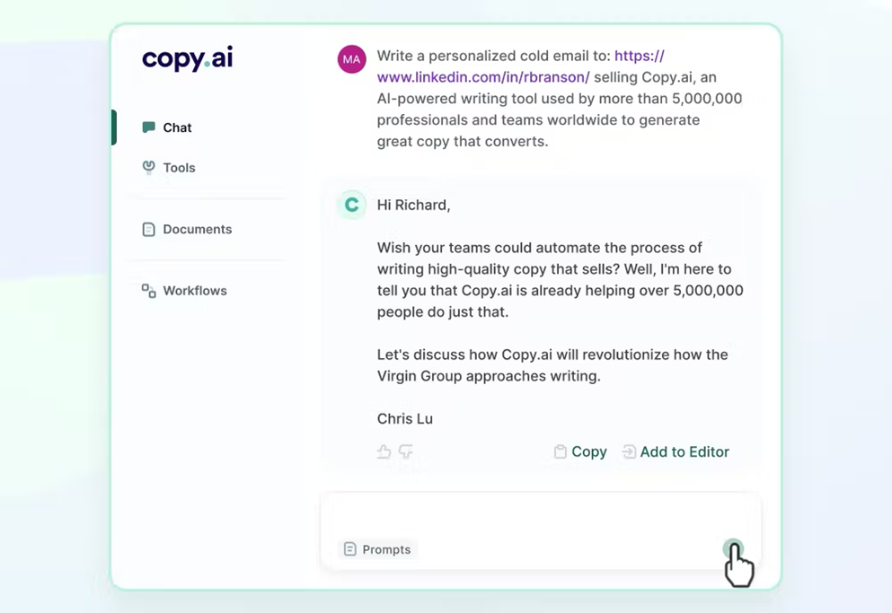 copy.ai چیست؟